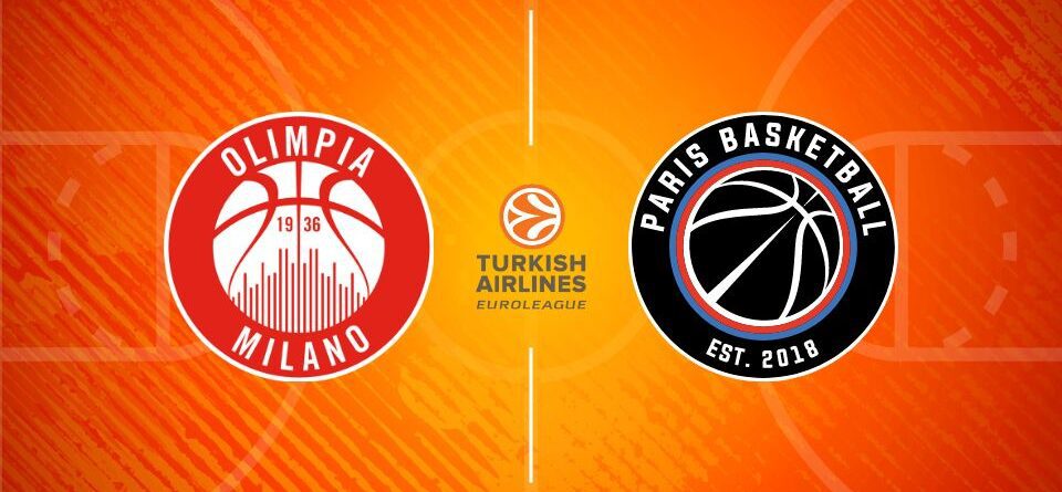 Olimpia Milano Paris Basketball Euroleague