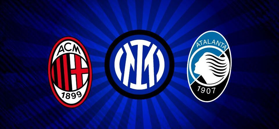 Milan, Inter e Atalanta tripletta in Champions