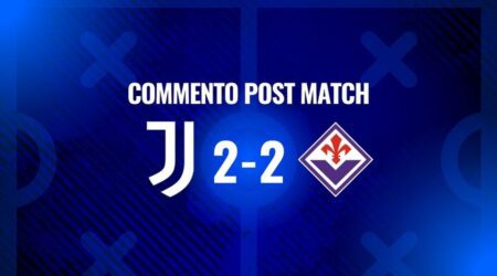 Pareggio tra Juventus e Fiorentina