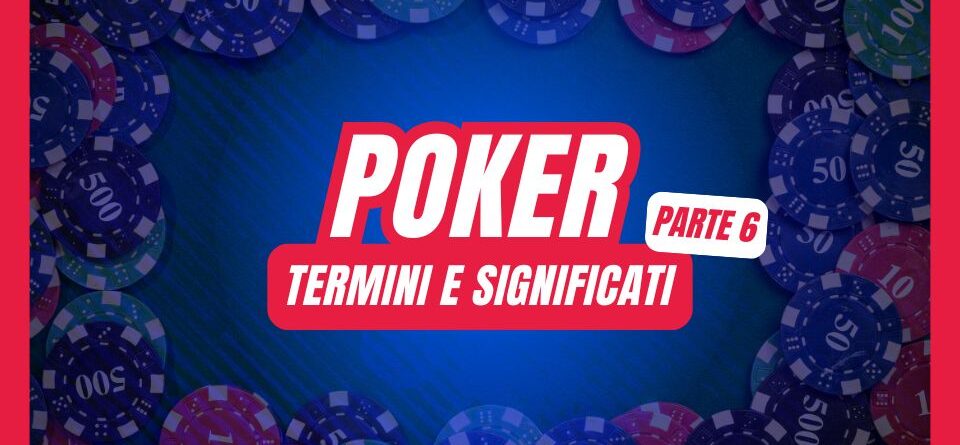 Tecnicismi poker