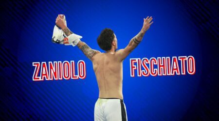 Nicolò Zaniolo. All’Olimpico tra il gol e i fischi